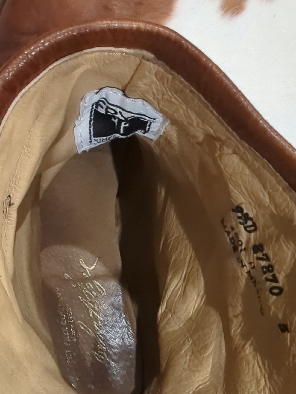 Frye Phillip Harness classic ankle boot featuring a Vintage Leather Construction - Picture 15 of 16
